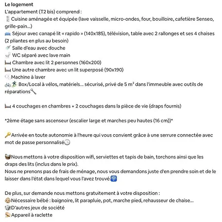 Hyper Centre - Draps Inclus - Fibre - Parking - Local Velos - Jusqu'a 6 Personnes Saint-Brévin-les-Pins