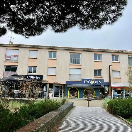 - St Brevin Les Pins - Hyper Centre - Fibré - Parking - Jusqu'à 6 Personnes Apartamento Saint-Brevin-les-Pins