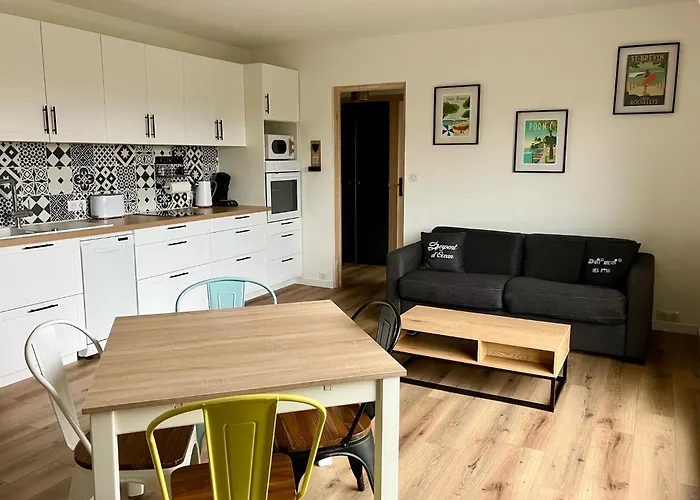 Apartman Hyper Centre - Draps Inclus - Fibre - Parking - Local Velos - Jusqu'a 6 Personnes Saint-Brévin-les-Pins